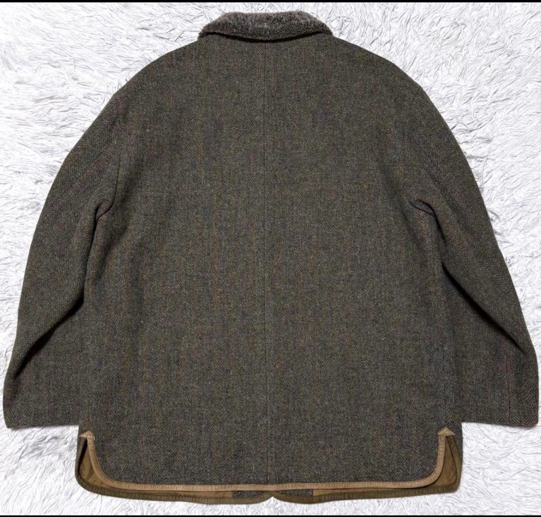 羊革ムートンジャケット　PAPAS 　カバーオール