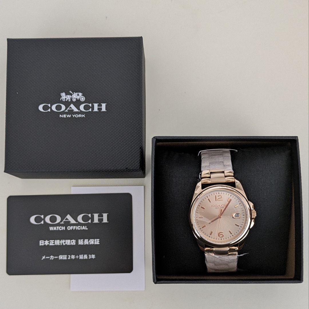 【新品】COACH 腕時計　GREYSON 14503912