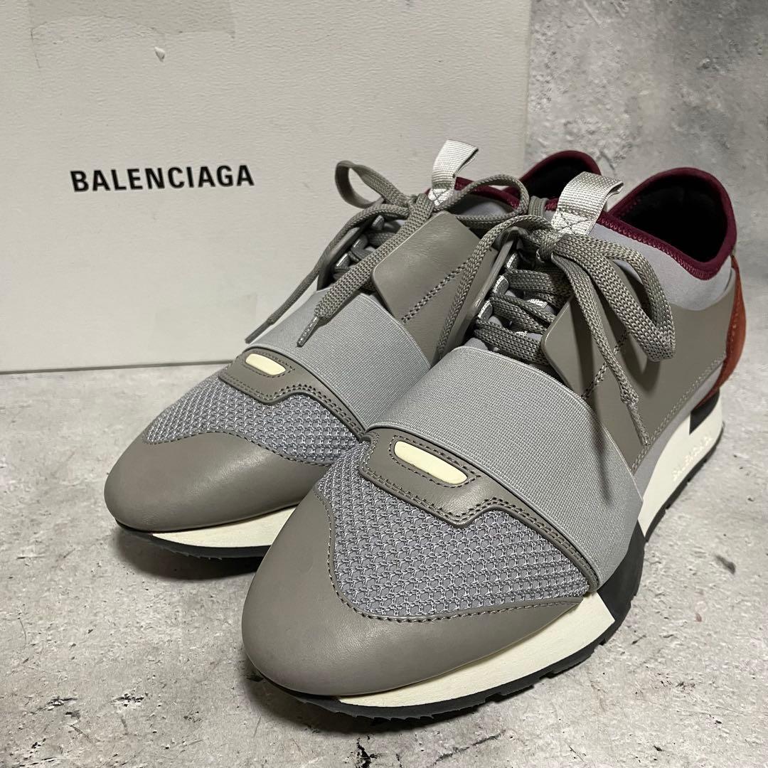 バレンシアガ　BALENCIAGA （38） レースランナー　スニーカー