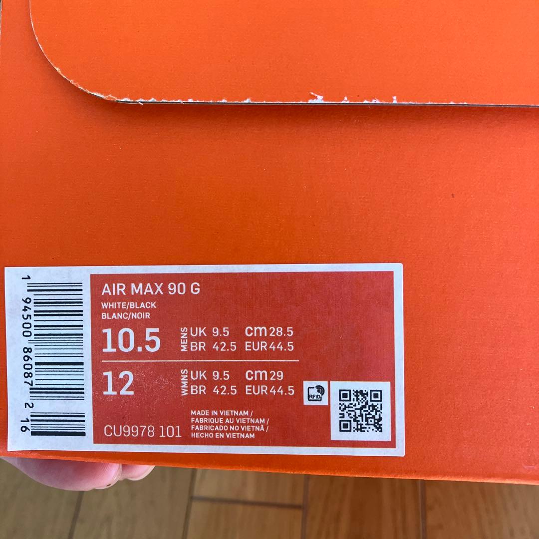 Nike AirMax90G ナイキ　エアマックス90G ホワイト　28.5cm