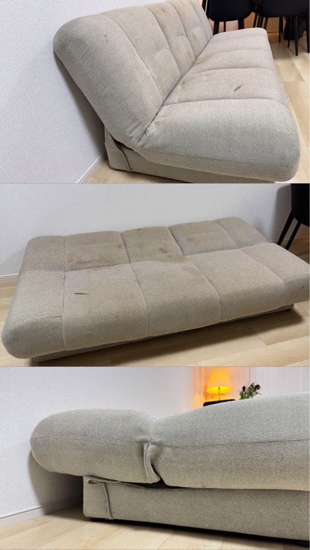 値段交渉可能送料込み定価19万訳あり高級家具日本ベッドデロスソファーベッド収納付