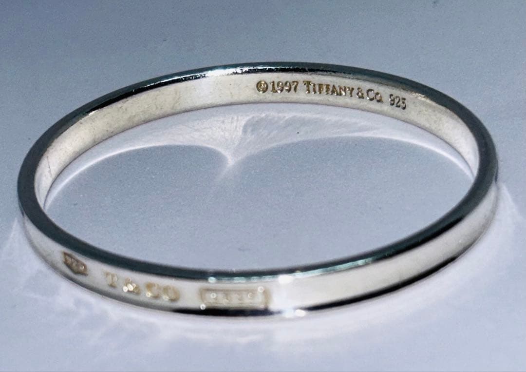 ☆TIFFANY＆Co. ティファニー ☆ナローバングル　ブレスレット　1837