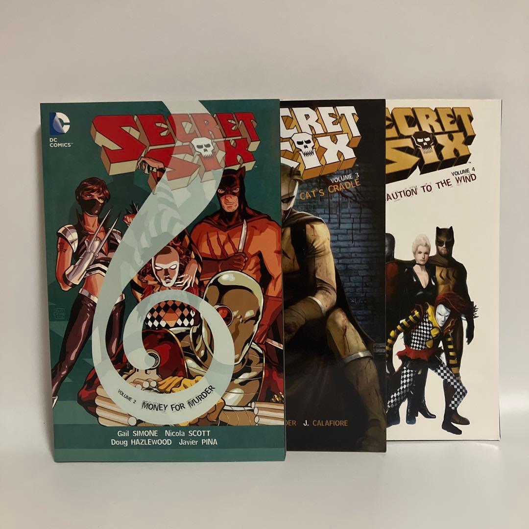 アメコミ・英語　3冊セット　シークレット・シックス SECRET SIX