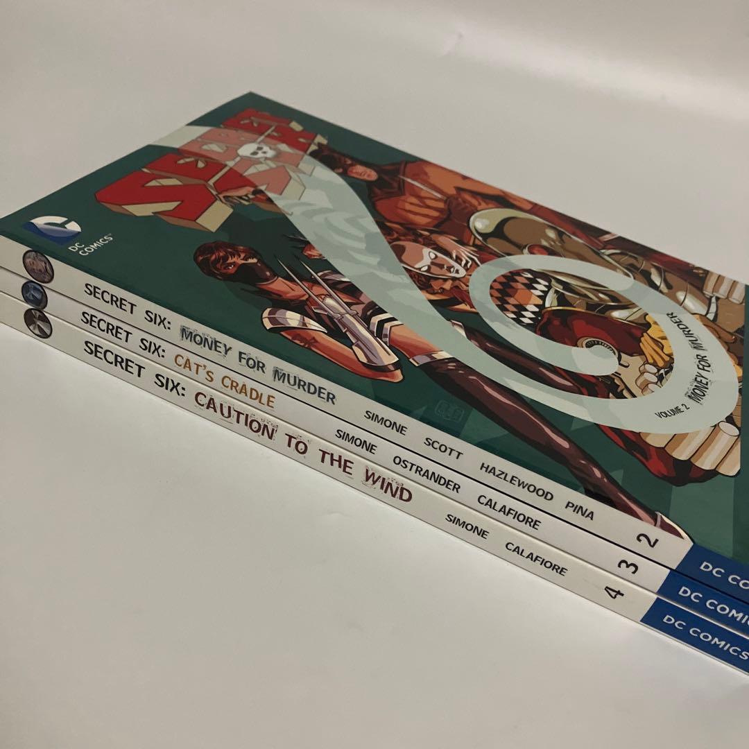 アメコミ・英語　3冊セット　シークレット・シックス SECRET SIX