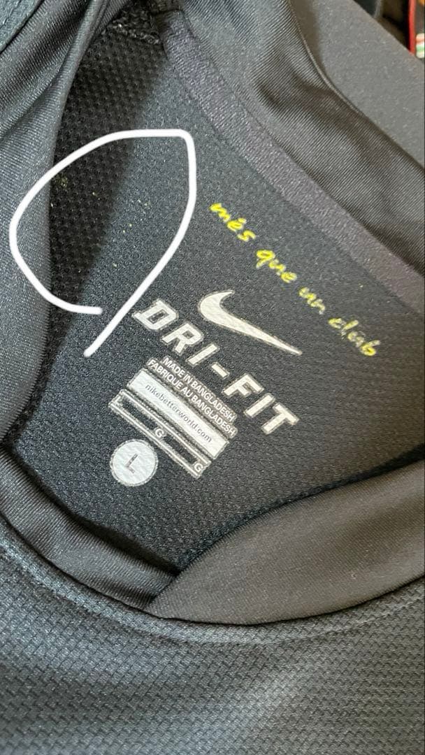 バルセロナ 2012 メッシ ユニフォーム　ブラック／ラ・リーガ仕様 フルパッチ