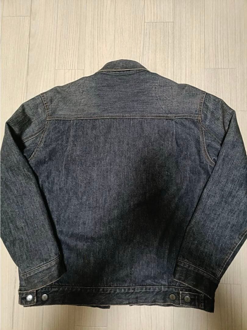 【M】初期TENDERLOIN デニム JK-T-2ND_裏ブランケット_黒