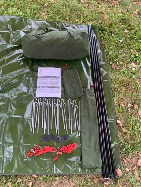 【超美品・入手困難】DOD パップフーテント2 カーキ