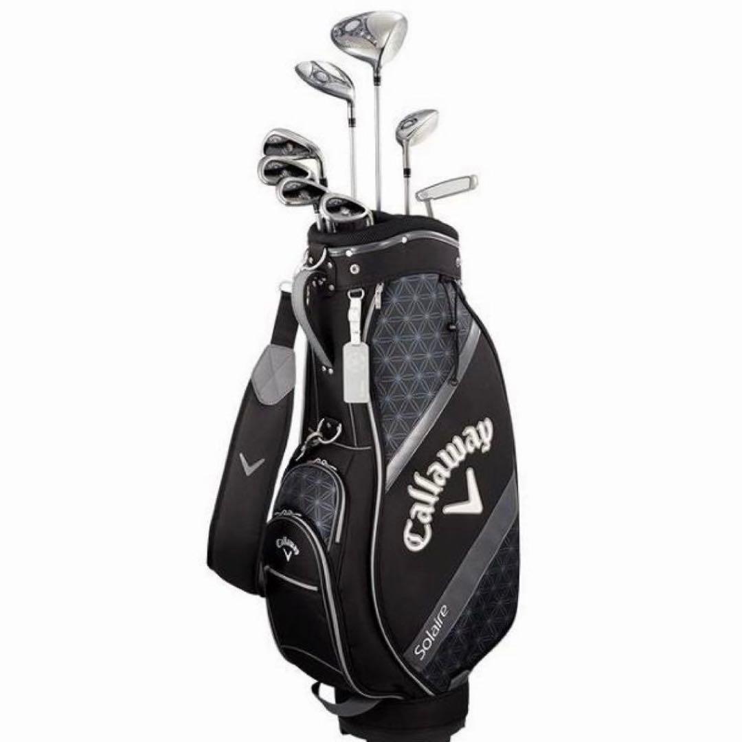 新品未使用Callaway Solaire キャディバッグ ブラック/グレー