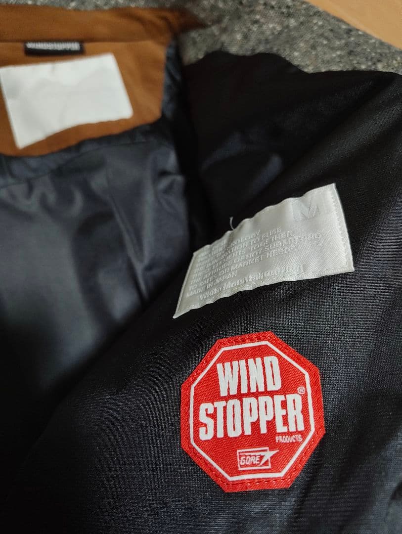 WHITE MOUNTAINEERING レザーパッチツイードジャケット