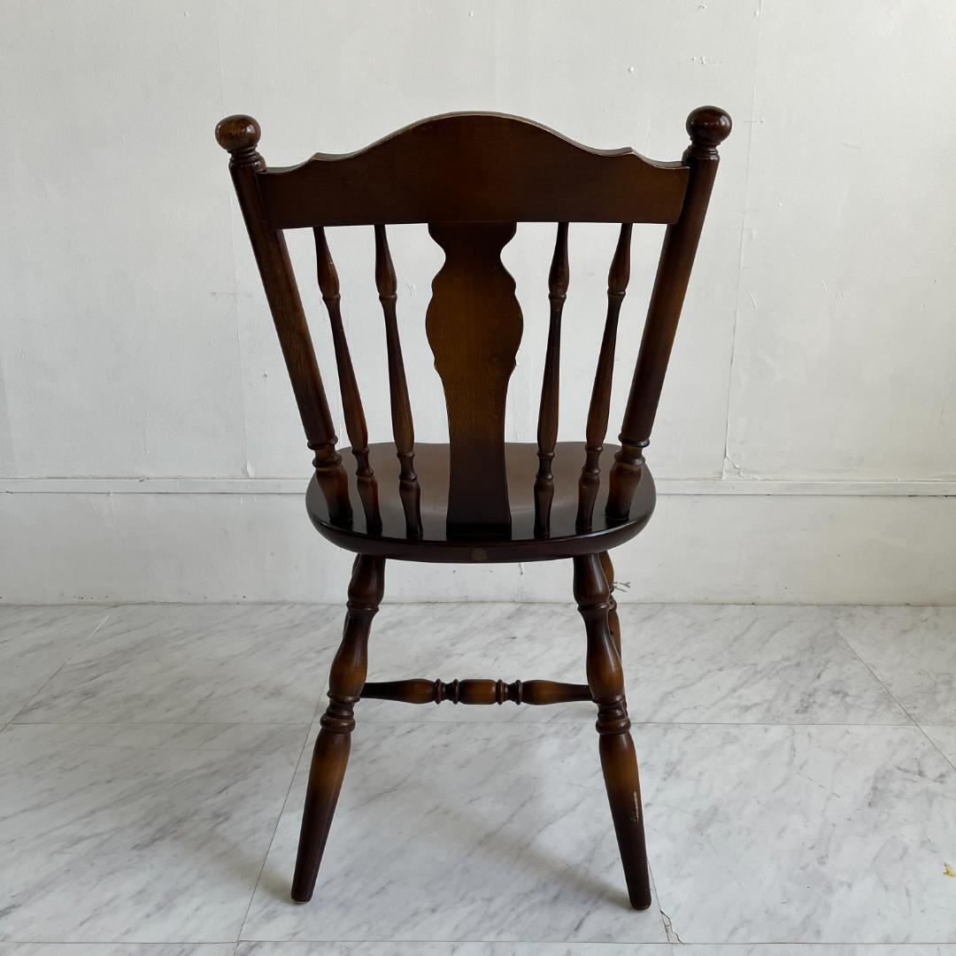 飛騨産業 キツツキ ヴィンテージ レトロ ダイニングチェア 木製椅子 イス