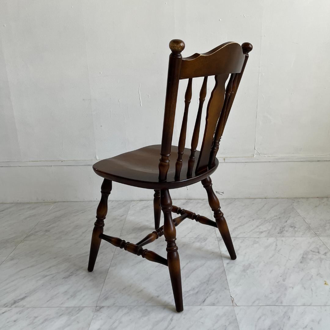 飛騨産業 キツツキ ヴィンテージ レトロ ダイニングチェア 木製椅子 イス