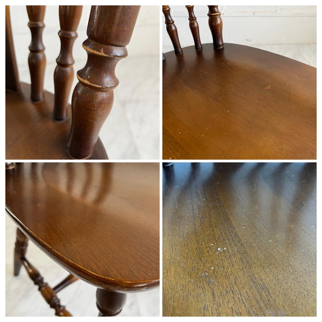 飛騨産業 キツツキ ヴィンテージ レトロ ダイニングチェア 木製椅子 イス