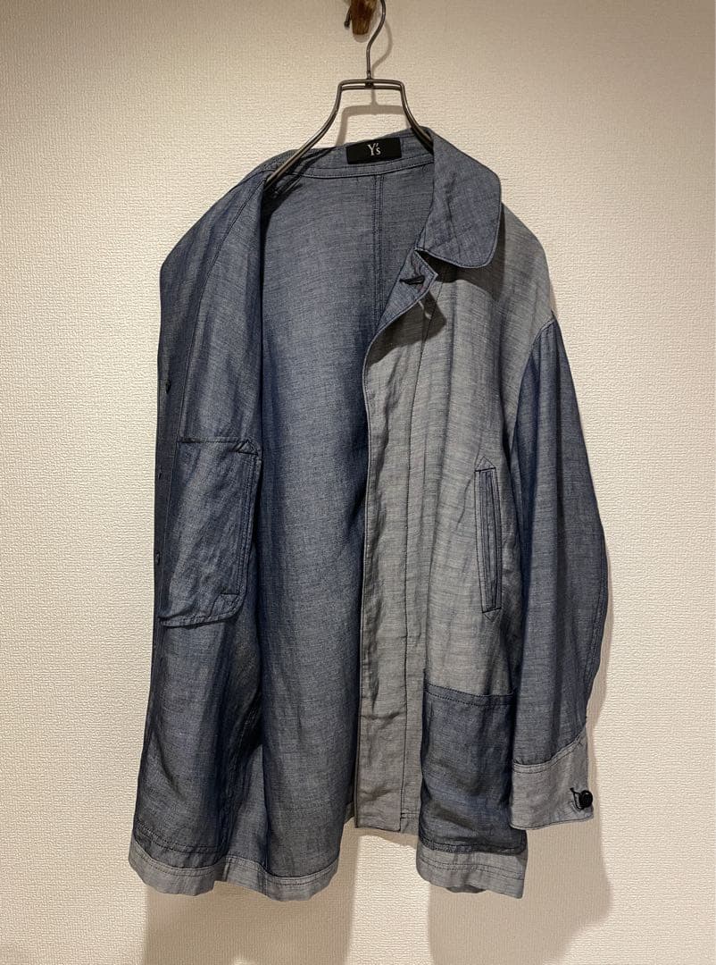 Y's Yohji Yamamoto シャンブレー カバーオール / ジャケット