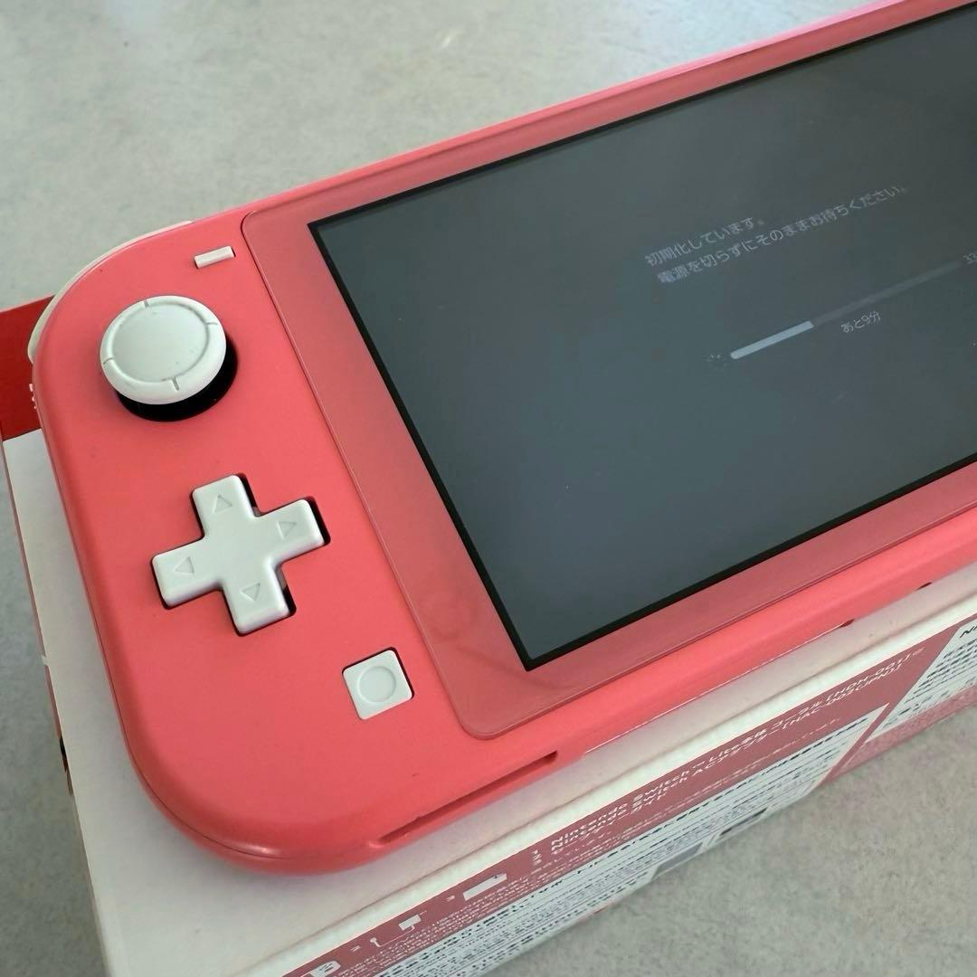 Nintendo Switch Lite コーラルピンク 本体 スイッチ ライト