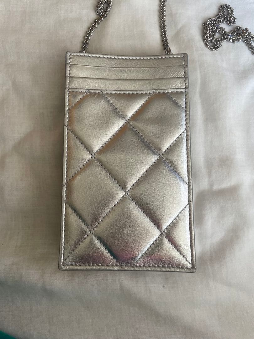 アレキサンダーマックイーンスカルフォンケースオンチェーン/バッグ新品未使用