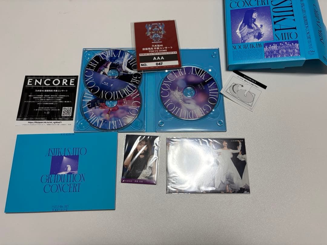 乃木坂46 齋藤飛鳥 卒業コンサート ブルーレイ 完全生産限定盤