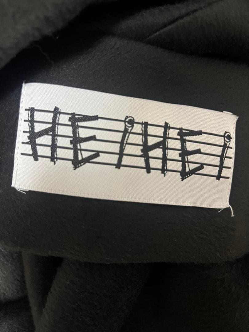 HEIHEI リボンマフラー　ブラック