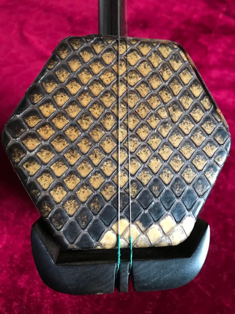 大特価・二胡★上級黒檀★古月琴坊・黄建洪製作★十年保証