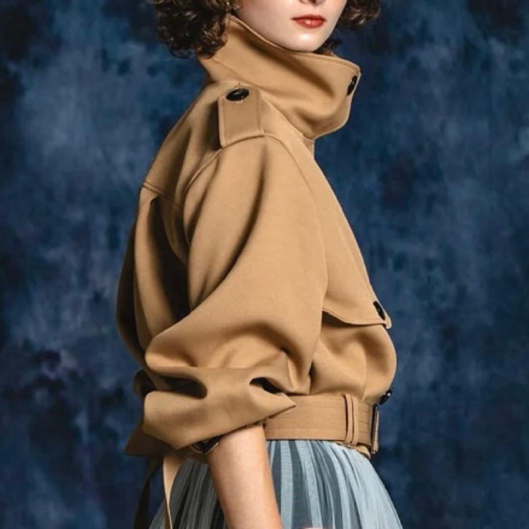 ジャケット・アウター 2way short trench coat