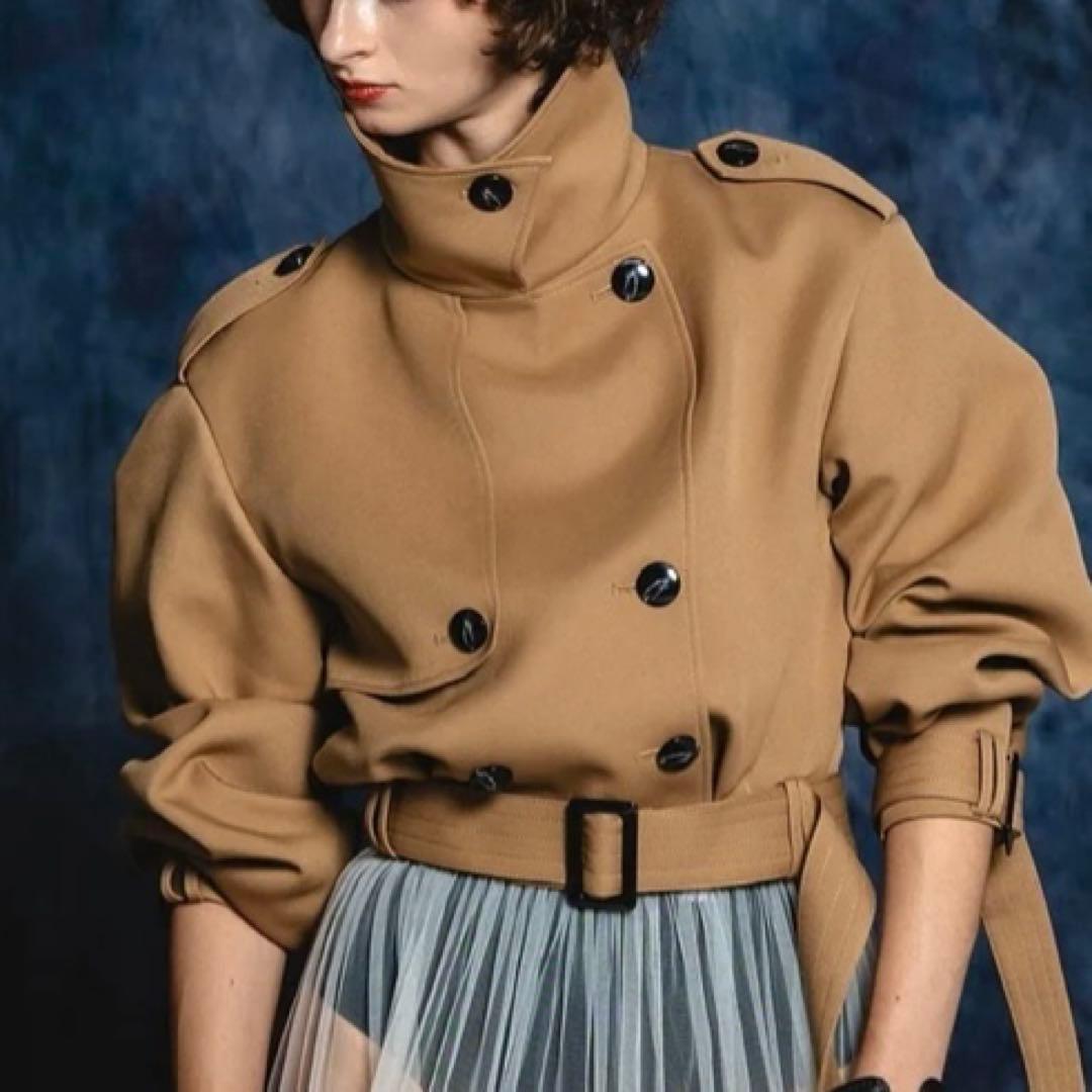 ジャケット・アウター 2way short trench coat