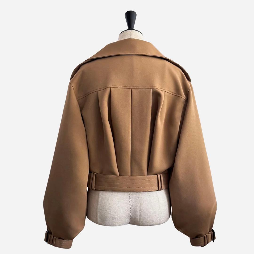 ジャケット・アウター 2way short trench coat