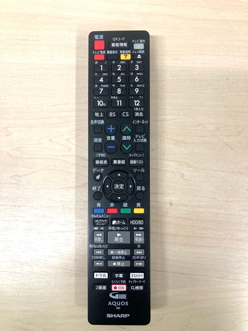 めっちゃ綺麗　シャープ　AQUOS ブルーレイ　2B-C05BW1