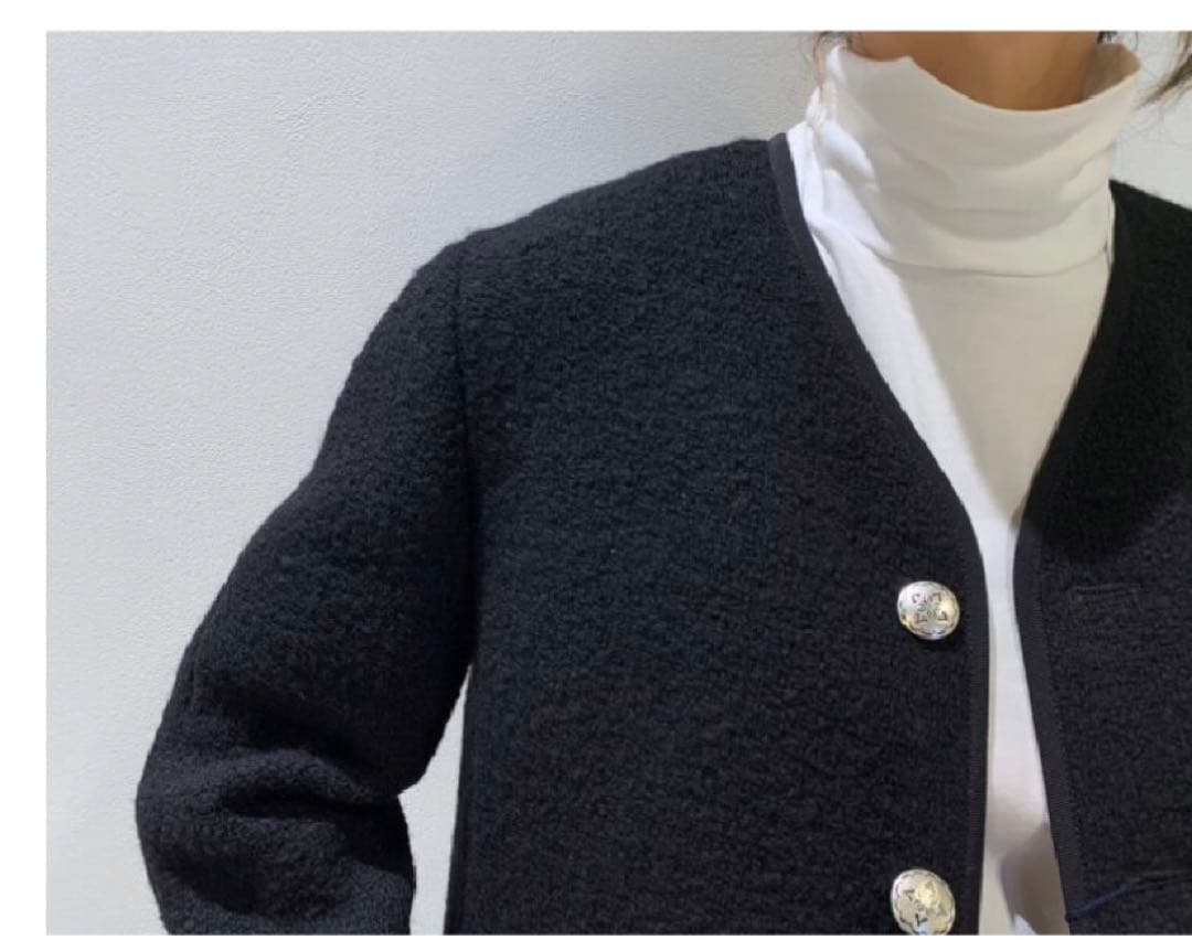 ❤️yoyoyo様用⭐️新品未使用⭐️22AW⭐️yleveイレーブ　ツイードジャケット