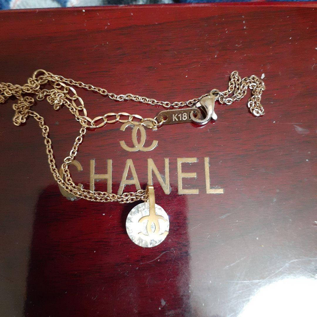 CHANEL K18ゴールド ネックレス