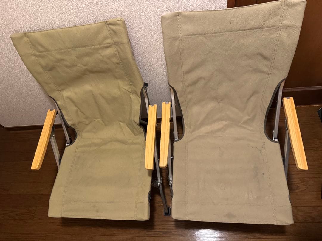  Peak ローチェアカーキ 2脚セット