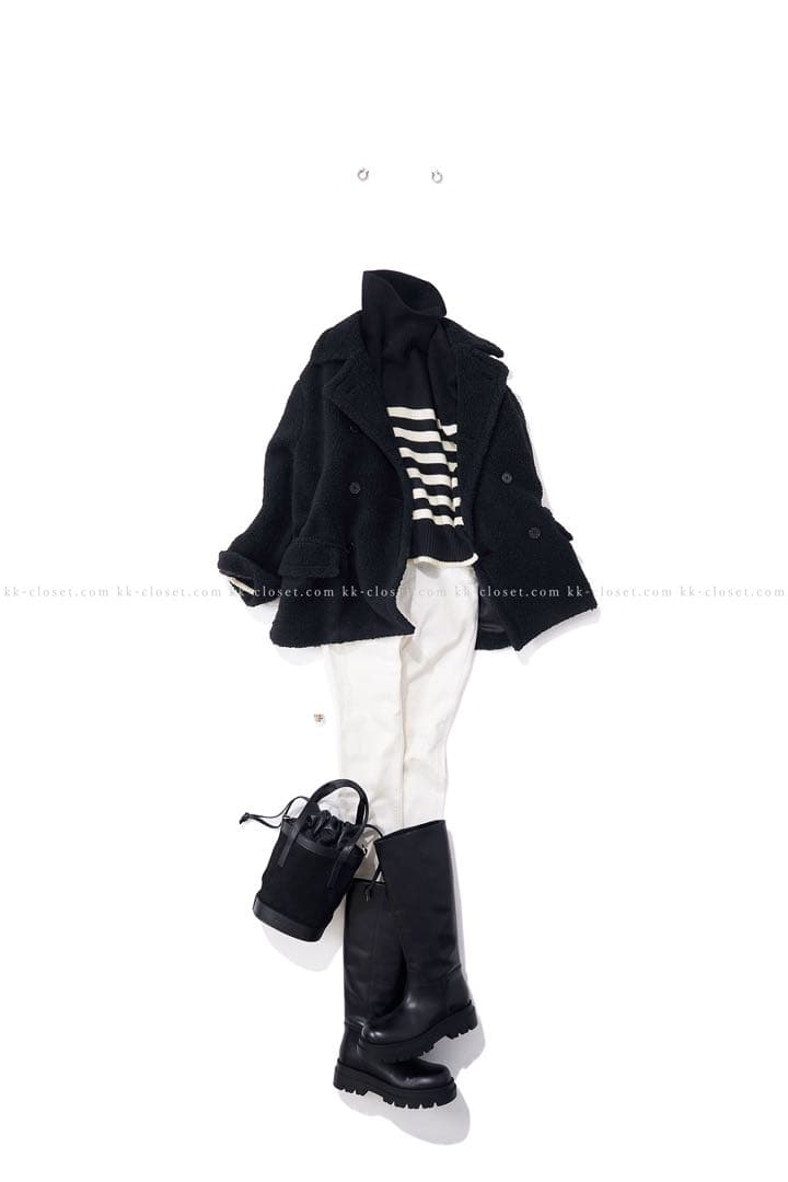 菊池京子さんK.K closetピーコート