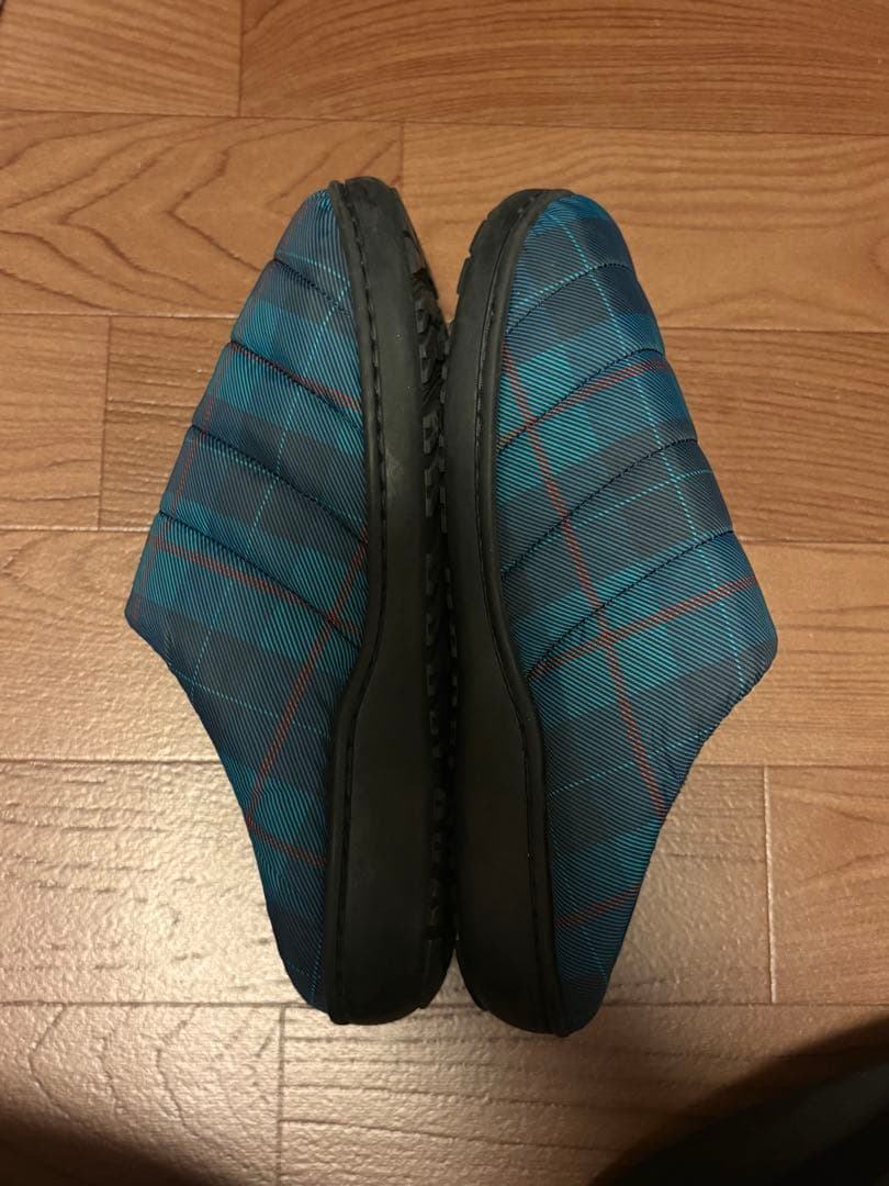 希少　SUBU タータンチェック　サイズ1 冬用サンダル