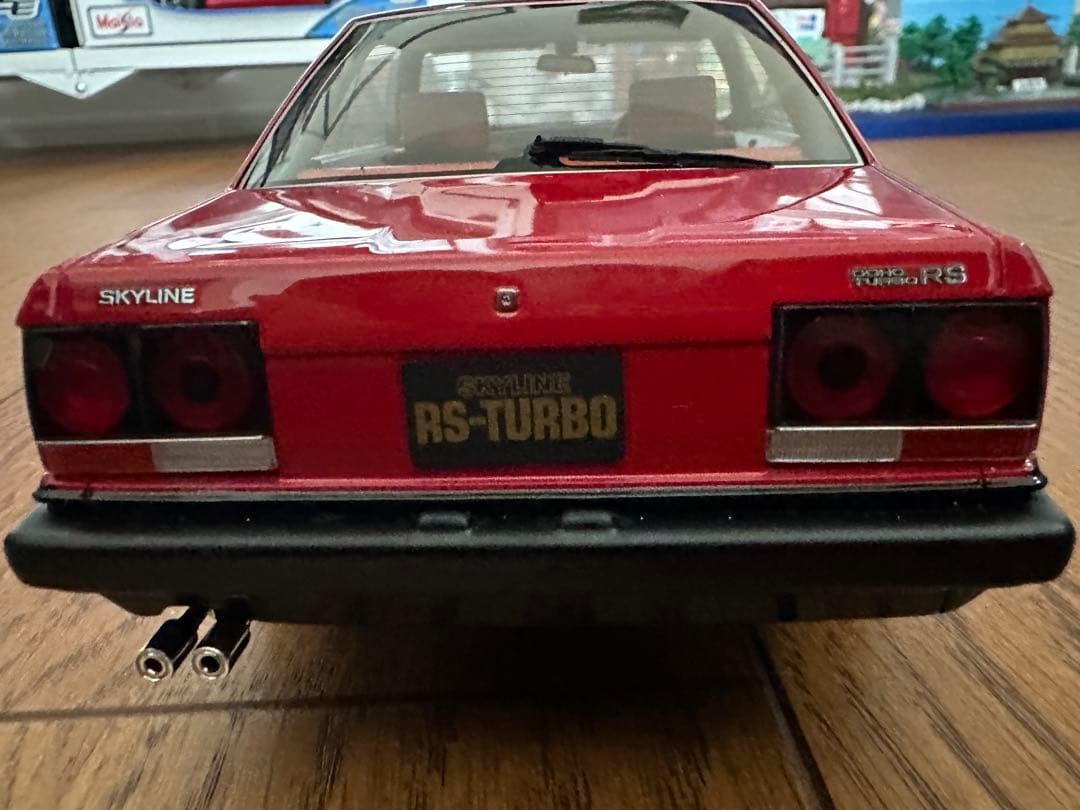 京商サムライSKYLINE RS-TURBO レッドミニカー付値下げしました