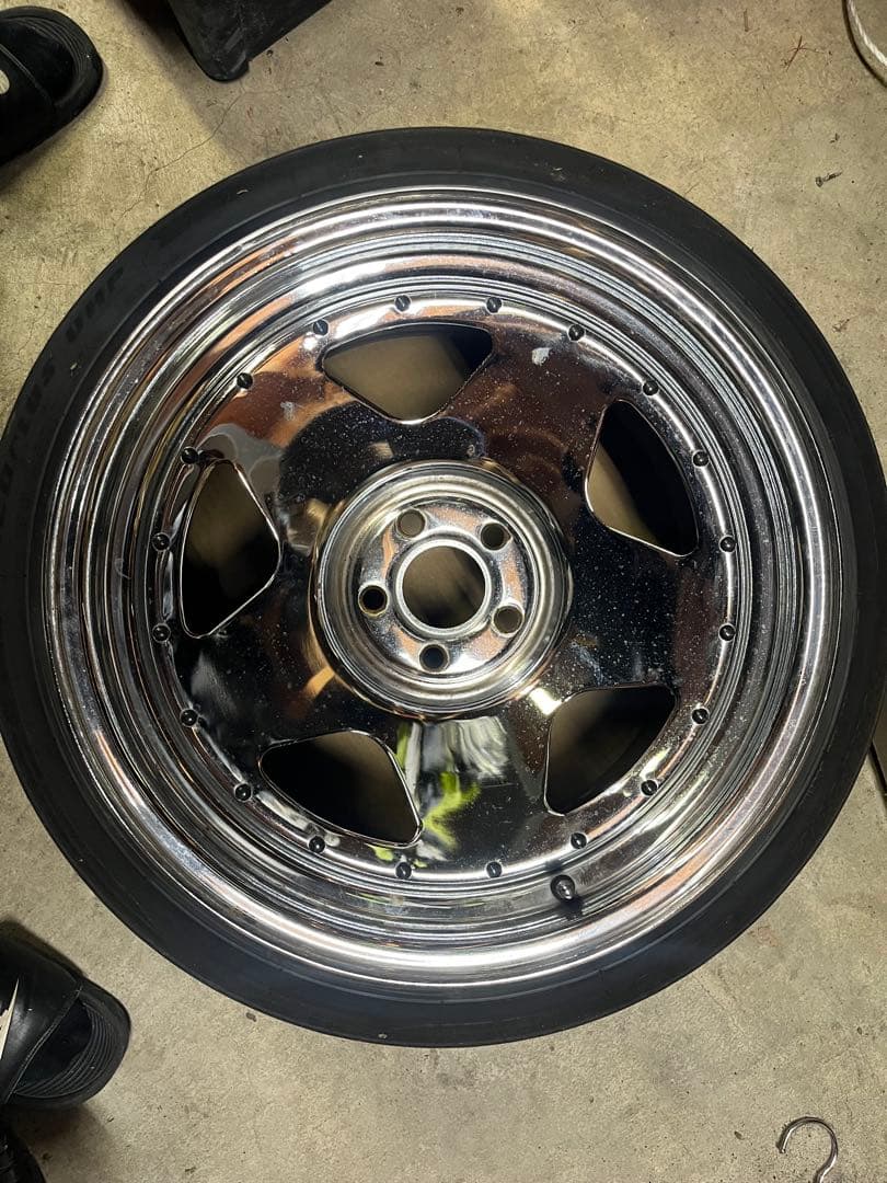 esb tc01 9j+25 pcd100 メッキ3本のみ！！