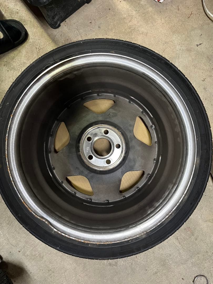 esb tc01 9j+25 pcd100 メッキ3本のみ！！