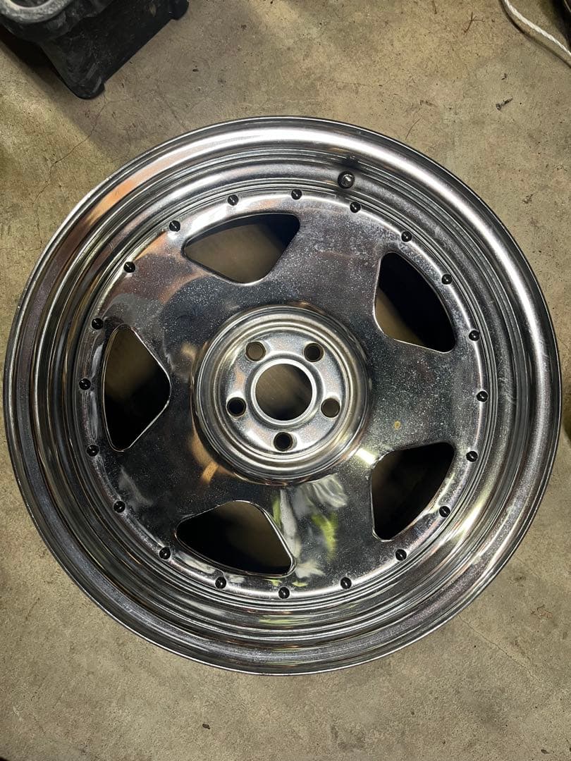 esb tc01 9j+25 pcd100 メッキ3本のみ！！