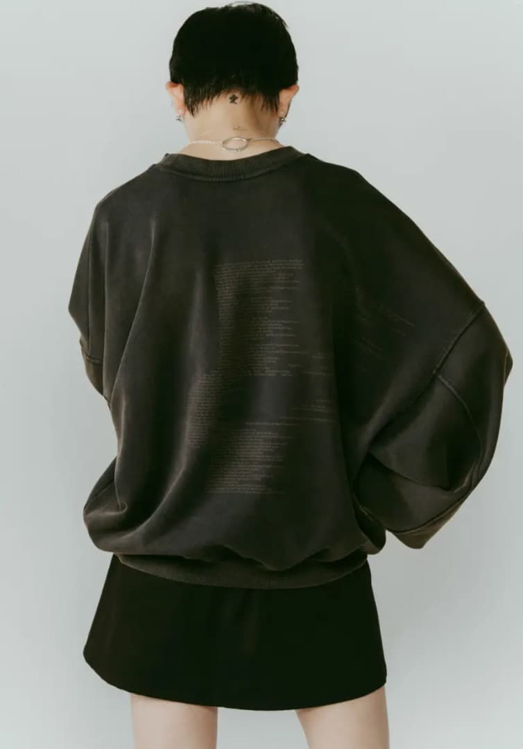 トップス KnuthMarf Kerror design sweat