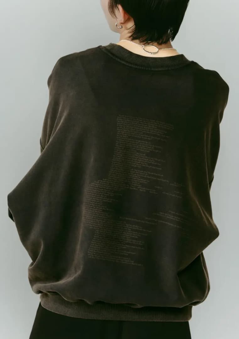 トップス KnuthMarf Kerror design sweat