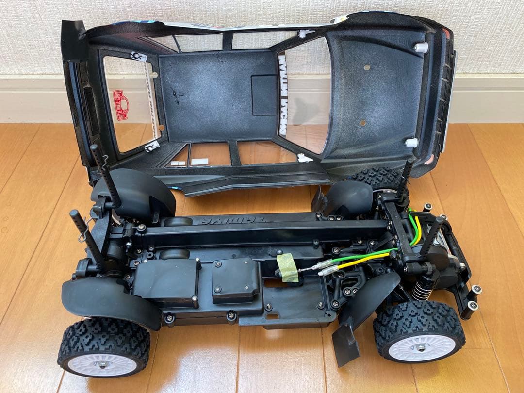 お値下げ⭐︎ランチア　デルタ　インテグラーレ　1/10電動RC.4WDラリーカー