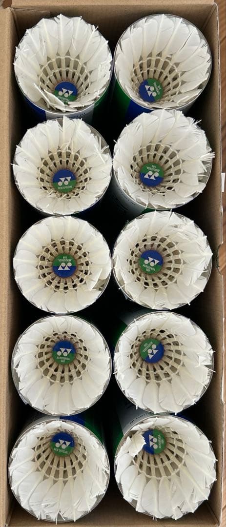 し*ゃ様 ヨネックスシャトル　エアロセンサ　130球