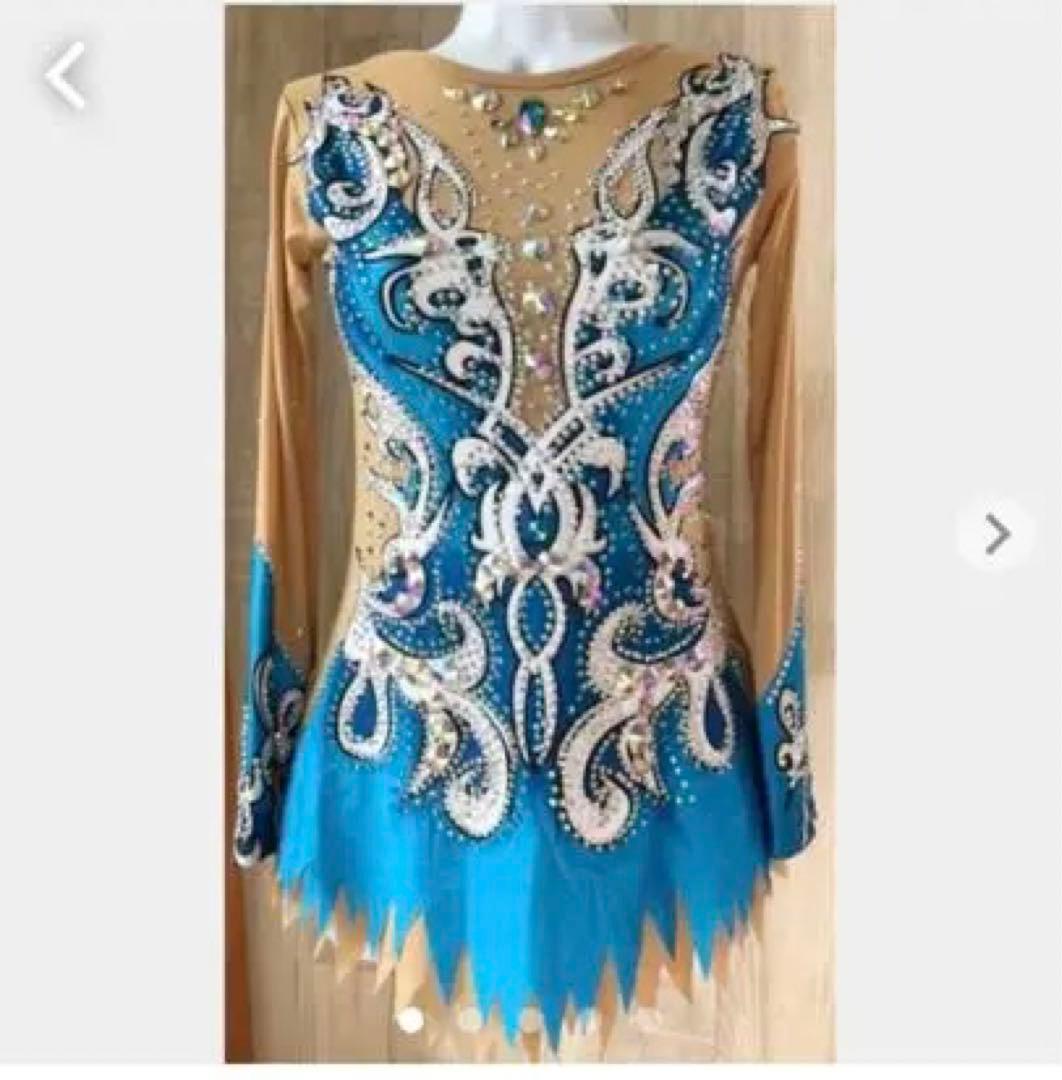 すぐ発送❣️水色レオタード　１３５