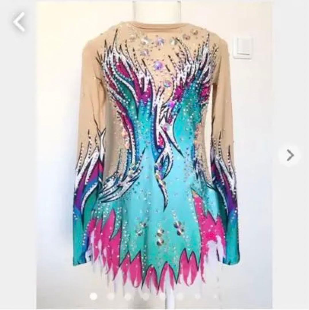 すぐ発送❣️水色レオタード　１３５