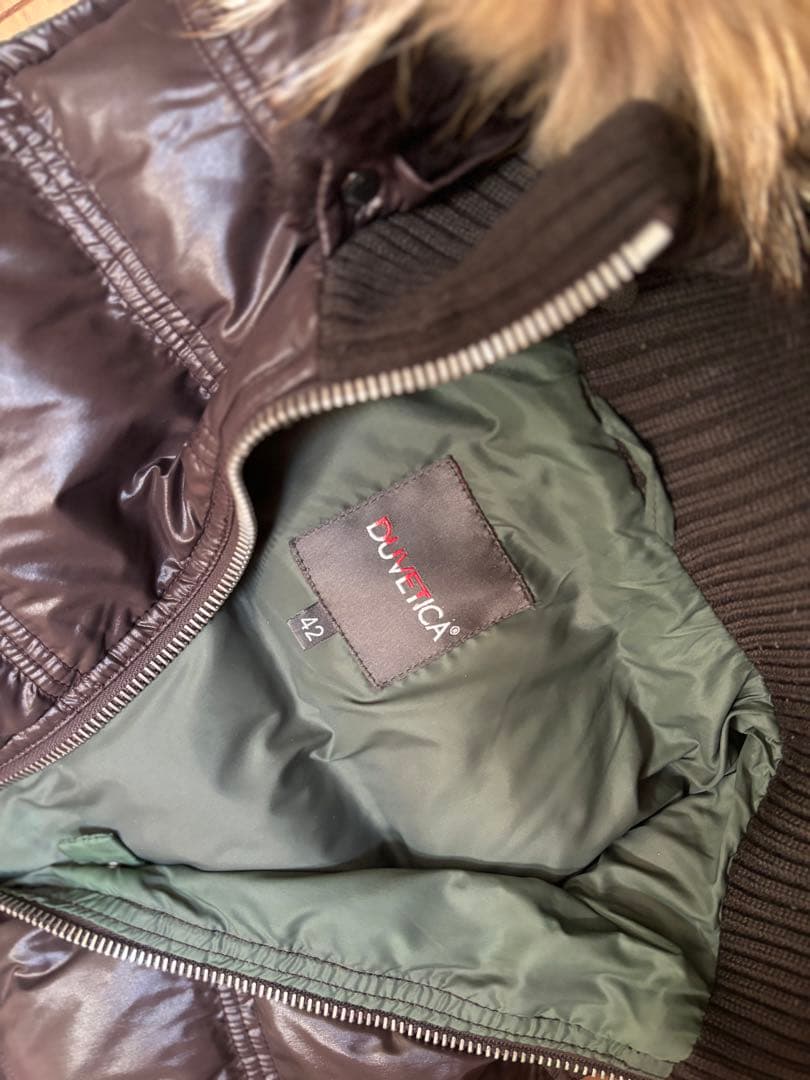 デュベティカ ファー付きダウンベスト 42