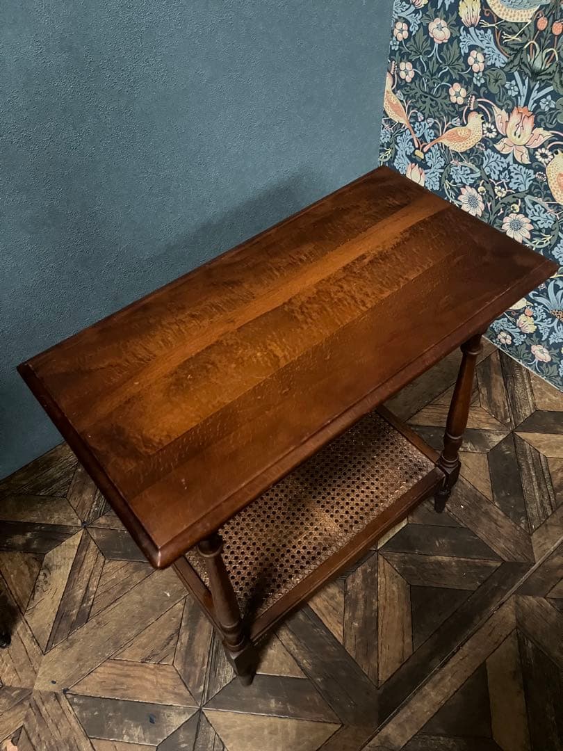 カリモク オールドカリモク サイドテーブル 花台 インテリア 昭和レトロ