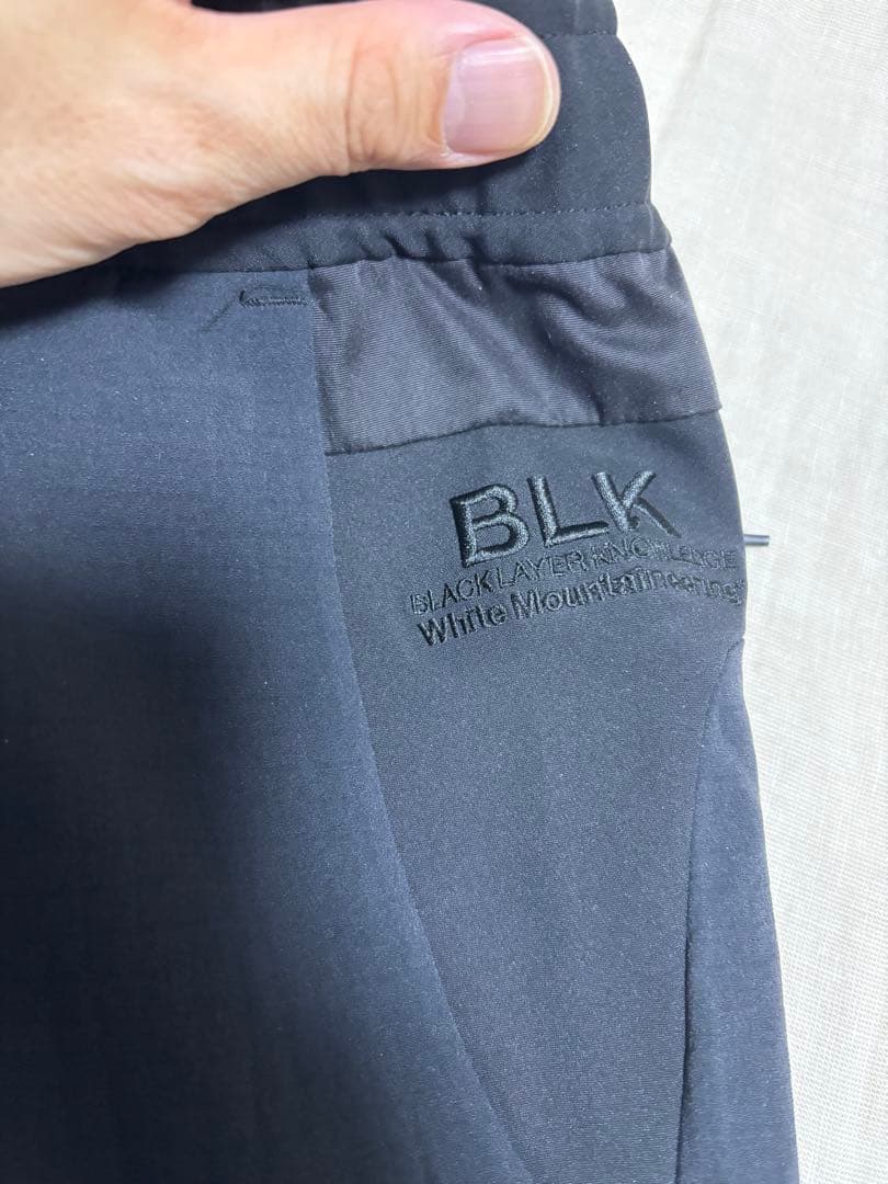White Mountaineering BLK フリースパンツ