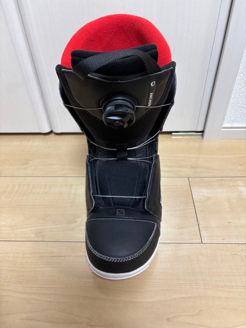 【ケース付】Salomon スノーボードブーツ ブラック　27.5cm