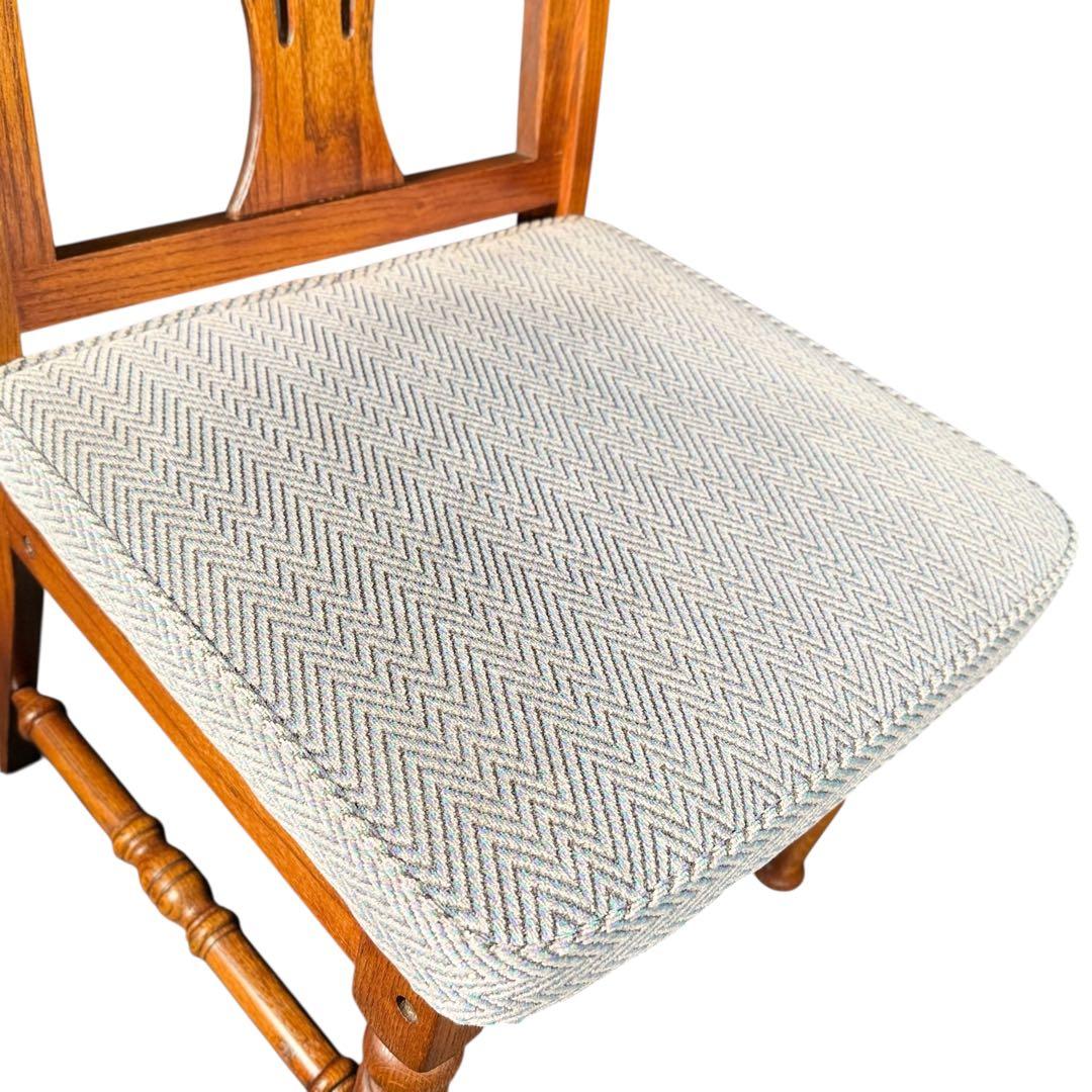 HR802 三越ブルージュ　アームレスチェア　ダイニングチェア