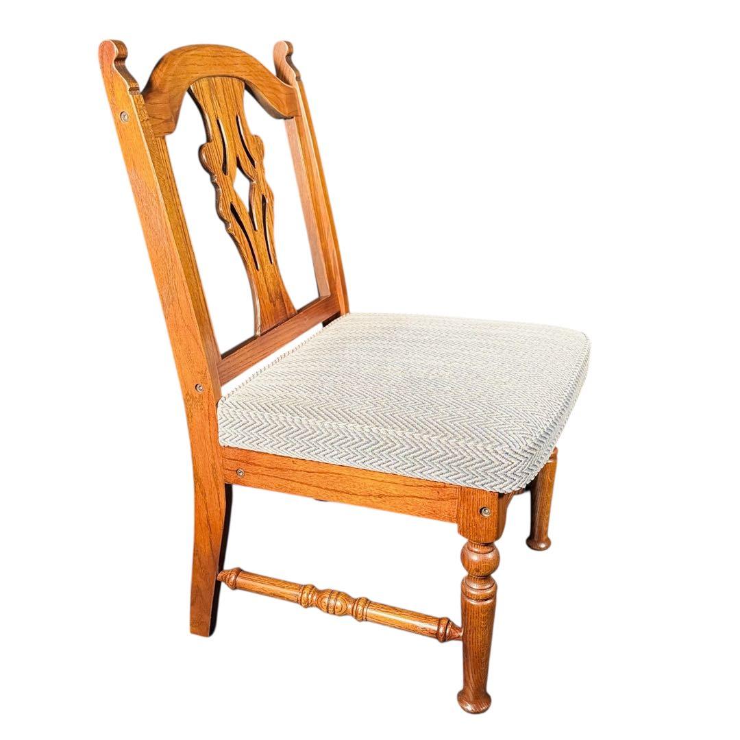 HR802 三越ブルージュ　アームレスチェア　ダイニングチェア