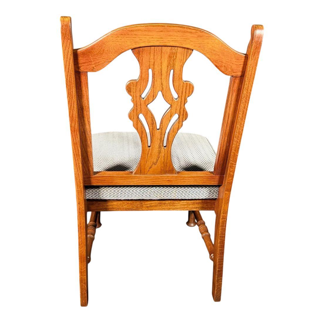 HR802 三越ブルージュ　アームレスチェア　ダイニングチェア