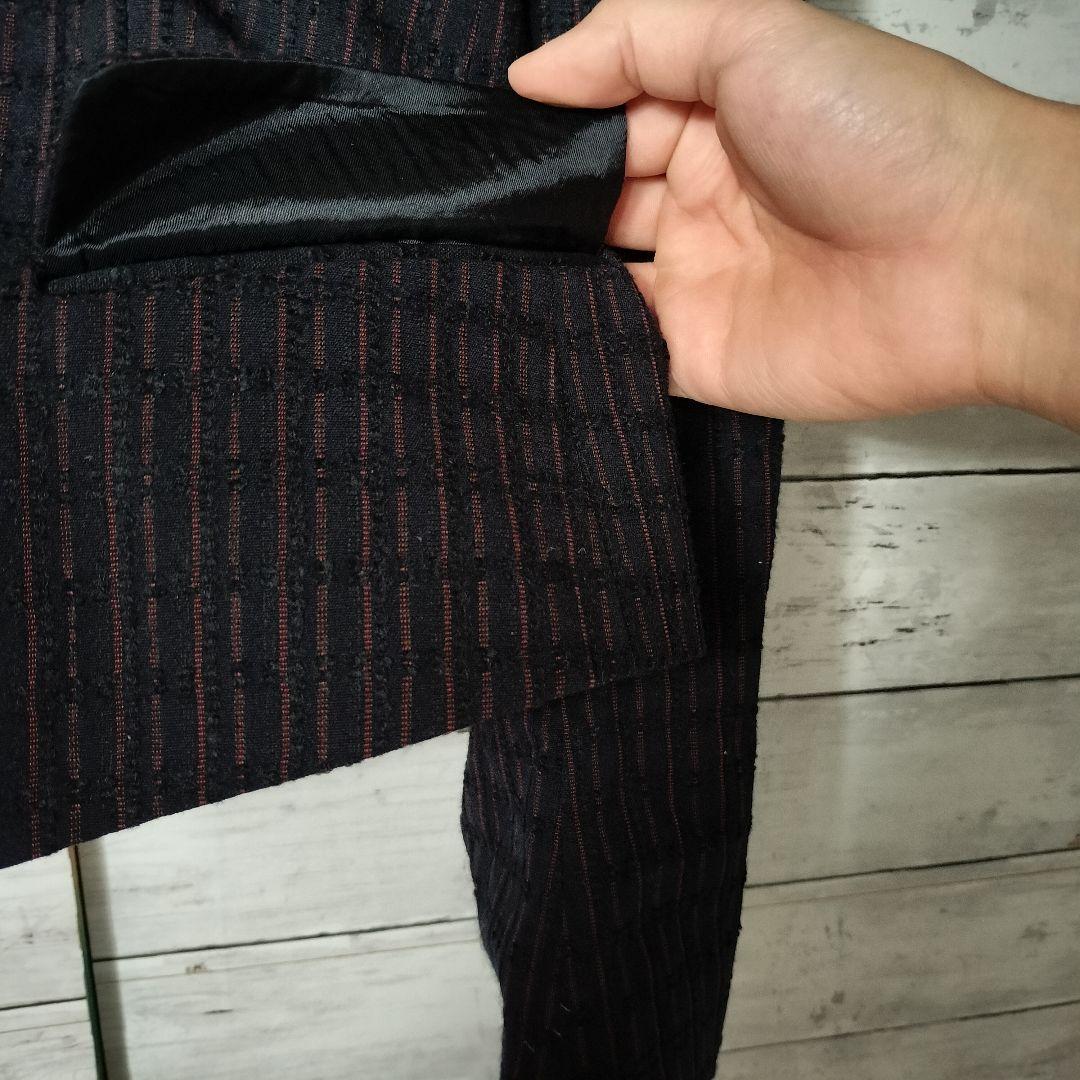 ドリスヴァンノッテン ショート丈テーラードジャケット 1B ウールコットン