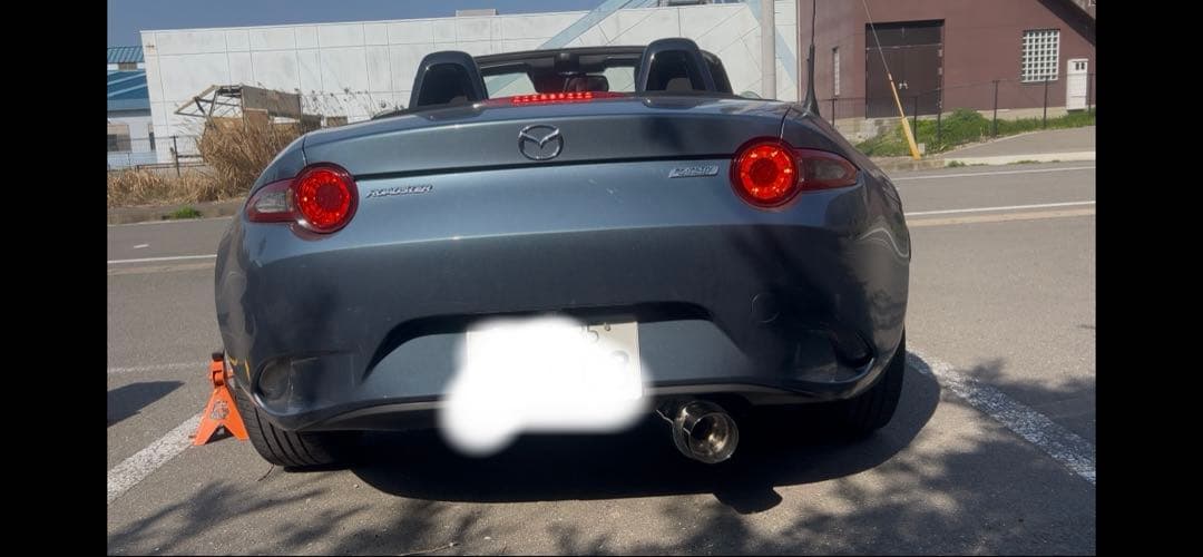 マツダ NDロードスター用 砲弾マフラー ARsports製